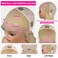 Lemoda 613 Lace Front Wig Human Hair 13x4 Full Lace Frontal Wig 180 Density Body Wave HD Transparent Lace Wig Pre Plucked 15A Brazilian Virgin Blonde Human Hair Wigs for Women 18 Inch