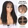 WIGNEE Braided Wigs For Black Women Full Double Lace Knotless Braided Wigs For Black Women Twist Braided Wig with Baby Hair Light Weight Box Braid Wig Braided Wigs for Daily Use(Brown Black)