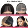 5x6 Ready To Wear Glueless Wig for Beginners, Straight Lace Front Glueless Wigs Human Hair Pre Plucked Pre Cut, 15A Hd Lace Closure Wigs Human Hair 28 Inch