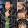 Wingirl 13x6 Body Wave Lace Front Wigs Human Hair Pre Plucked 180 Density HD Transparent Full Lace Frontal Wigs Human Hair for Women with Baby Hair Natural Black Color 18Inch