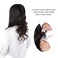 20" Clip in Hair Extensions Remy Human Hair Blue Balayage for Women - Silky Straight 100% Real Human Hair 75rams 4pieces #(1B/Blue) T1B Color
