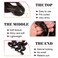 6 Packs French Curls Braiding Hair 24 Inch Loose Wave Bouncy Braiding Hair with curly ends Pre Stretched 100g/pack Yaki Curly Hair for Black Women Hair Extensions (#4)
