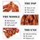 Ginger French Curl Braiding Hair 30 inch 6 Packs Loose Wave Bouncy Braiding Hair Pre Stretched 120g/pack Yaki Curly Braiding Hair Crochet hair for Black Women Hair Extensions(30 inch(pack of 6),#350)