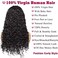 13x4 Lace Front Wigs Human Hair Pre Plucked 180% Density Brazilian Wet and Wavy Human Hair Wigs for Black Women Glueless Curly Lace Frontal Wigs Human Hair Natural Color (10 Inch)