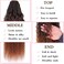 Xtrend Pre Looped Micro Brazilian Kinky Curly Crochet Hair 8 Packs 18 Inch Ombre Brown Micro Curly Braiding Hair Extensions Synthetic Deep Wave For Mini Senegalese Twist Hair (30 Strands/Pack，T30#)