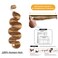 X-TRESS #27 Body Wave Bundles Human Hair Braiding Hair 10A Honey Blonde Bundles Human Hair 1 Bundles Brazilian Hair 18 Inch Hair Extensions Honey Blonde Quick Weave Hair Bundles
