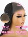 Domiso Yaki Straight Wigs Human Hair Pre Plucked Pre Cut Bleached Knots 8x5 Skin Lace Front Wigs Human Hair for Women 180% Density Beginner Friendly Wig 22 Inch