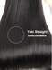 Domiso Yaki Straight Wigs Human Hair Pre Plucked Pre Cut Bleached Knots 8x5 Skin Lace Front Wigs Human Hair for Women 180% Density Beginner Friendly Wig 22 Inch