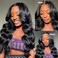 22 Inch Body Wave Lace Front Wigs Human Hair Pre Plucked Natural Hairline 13X6 HD Lace Frontal Human Hair Wigs For Women 180 Density