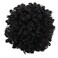 Curly Wavy Afro Puff Drawstring Ponytail Hair Extension for Black Women Loose Wave Short Mini Afro Puff Hairpieces for Girls Kids(Black)