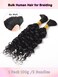 20Inch 100 Percent Human Braiding Hair For Boho Braids Water Wave Bulk Human Hair Bundles For Braiding Curly Micro Braiding Hair Human Hair Wet And Wavy YNiSew