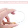 Vlasy 3PCS Hair Extension Loop Needle Threader Pulling Hook Tools Micro Loop Nano Beads Device Hair Extension Threader for Hair or Feather Extensions