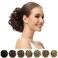 Yamel Messy Bun Scrunchie Chignon Hairpiece Updo Curly Bun Extension Combs in Messy Bun Hair Piece for Women Dark Brown