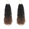 Youngther Yanky twist crochet hair Pre-Twisted Fluffy Spring Mini Twist with curly crochet hair for black women crochet hair pre looped Synthetic hair extension（12inch 1B/4/30 2PCS）