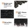 Brazilian Natural Wave Hair 3 Bundles 14 16 18 Inch 100% Unprocessed Virgin Human Hair Bundles Yuyongtai Wave Hair Human Bundles Natural Wave Hair Extensions 1B Color