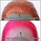 zigzag hair Hot Pink Wig Long Straight Rose Red Pink Synthetic Lace Front Wigs Pre Plucked with Natural Hairline for Fashion Women Heat Resistant Hair Glueless Synthetic Lace Wig (Hot Pink)