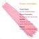 Long Micro 3X Pre-Looped Synthetic Zizi Braids 10 Packs/Lot 28 Inch 50g/Pack Color Thin Small Box Braid Crochet Hair Twist Fiber Hair Micro Zizi box Braiding Hair Extension(Pink)