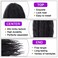 ZRQ 14 Inch Marley Braiding Hair For Faux Locs, 8 Packs Synthetic Marley Hair Crochet Braids, Afro Twist Marley Hair Extensions (1B#,8 Packs)