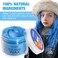 Temporary Hair Color Wax,Hair Color Dye for Color Treated Hair Natural Styling Instant Kids Mud Cream Gel 3.4 Fl Oz Girl Gifts,Party,Cosplay, Child (Blue)