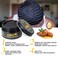 Wave Pomade for Men - Strong Hold, Easy Wash, Promotes Layered Waves, Moisture, Silky Shine, Hair Cream, Grease, Brush, Durag, Cap Set (Red)