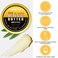 Strong Hold Wave Pomade for Men, Easy Wash 360 Wave Training Hair Cream Grease Promotes Layered Waves, Moisture, Silky Shine, Brush and Durag Cap Set (Blue)