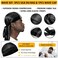 Wave Pomade for Men Strong Hold Easy Wash Hair Cream Grease, Promotes Layered Waves, Moisture, Shine, Brush and Durag Cap Set