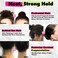 Hair Wax Stick, Non-Sticky Pomade for Flyaway, Frizzy Hair &amp; Hair Styling, Strong Hold, 3 PCS*0.53 Oz