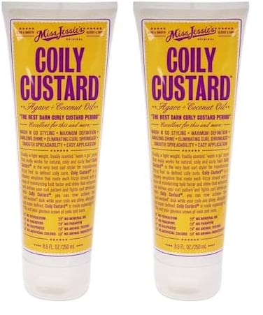 Miss Jessie's Coily Custard Unisex Emulsion 8.5 oz (Pack of 2)