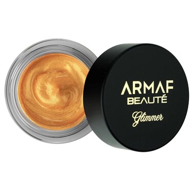 Armaf Beaut&eacute; Glimmer: Jelly Highlighter - Makeup Highlighter for Natural Radiance, One Stroke Glow   Versatile Face Highlighter Bronze