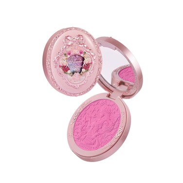 Flower Knows Midsummer Fairytales Embossed Blush,Matte Finish,Buildable &amp; Blendable Makeup Blush for cheeks,Soft &amp; Long-lasting for Girls &amp; Women(02 Dreaming Butterfly,5g)