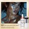 UCANBE Face Body Glitter Liquid Highlighter Illuminator Dewy Drops with Makeup Brush, Makeup Sparkle Shine Luminizer Enhancer Skin Body Shimmer Tint 50ml/1.69oz (02 Silver Fairy White, Standard)