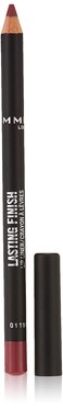Rimmel Lasting Finish 8HR Soft Lip Liner Pencil - Vibrant, Blendable Formula to Lock Lipstick in Place for 8 Hours - 215 Ms.Mauve, .04oz