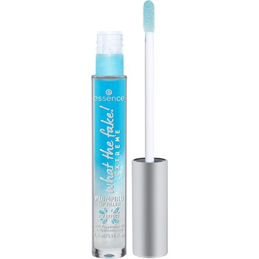 essence   What the Fake! Extreme Plumping Lip Filler (02   Ice Ice Baby)   Glossy, Non-Sticky Finish with Peppermint Oil, Hyaluronic Acid, &amp; Vitamin E   Vegan &amp; Cruelty Free