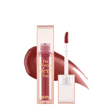 MERZY The Watery Dew Tint   High Pigment Color, Watery Glossy Texture, Long-Lasting, Vivid Color   #02 BITTEN ROSE, 0.14 fl oz