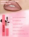 Brown Peel Off Lip Liner Stain &amp; Pink Lip Oil Set, Waterproof Long Lasting Tattoo Peel &amp; Reveal Lip Stain Tint, Hydrating Non-Sticky Tinted Lip Gloss Oil, Plumping Glossy Lip Combo Makeup for Women-B