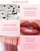 Brown Peel Off Lip Liner Stain &amp; Pink Lip Oil Set, Waterproof Long Lasting Tattoo Peel &amp; Reveal Lip Stain Tint, Hydrating Non-Sticky Tinted Lip Gloss Oil, Plumping Glossy Lip Combo Makeup for Women-B