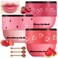 3 PCS Bee Lip Balm Honey Pot, Watermelon &amp; Cherry &amp; Strawberry Lip Mask Overnight Propolis Moisturizing Lip Balm Hydrating Prevention Dry and Crack Lip Scrubs Exfoliator Lip Wrinkle Care (Set C)
