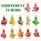 36 Pack Natural Lip Balm Bulk with Vitamin E and Coconut Oil - Moisturizing, Soothing, and Repairing Dry and Chapped Lips Valentine's Gift- 12 Flavors - Non-GMO