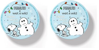 wet n wild Peanut Collection Snow Much Fun Translucent Loose Setting Powder (Pack of 2)