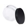 AKOAK Capacity 50 ml(1.69 oz) Empty Reusable Plastic Loose Powder Compact Container DIY Makeup Powder Case with Sifter and Lined Screw Lid,Pack of 1