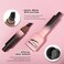 Brow-Fection Angled Brush &amp; Dip Liquid Eyebrow Gel, Hair Like Strokes Liquid Eyebrow Brush Multi-Functional Pressed Wild Eyebrow Pencil Long Lasting Quick Drying (#04 Chocolate)