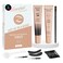 Lash Color Kit, Lomansa Black Color Kit for Eyelash and Brow, Eyelash &amp; Eyebrow Color Set, Lasts Up to 4 Weeks, Easy to Use at Home Salon