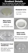 AKOAK Capacity 20 ml(0.67 oz) Empty Reusable Plastic Loose Powder Compact Container DIY Makeup Powder Case with Powder Puff and Elasticated Net Sifter Green