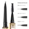 Eyebrow Pencil,3 PCS Waterproof Long-Lasting Microblading Ash Brown Brow Pencil,Natural Eyebrow Makeup Ultra Slim Defining Eyebrow Pencils