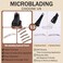 UCANBE Wild Natural Liquid Brow Pen - Microblading Eyebrow Pencil with Brow-Fection Angled Brush, Waterproof, Soft Bristles, Natural-Looking Brows, Last All Day for Women Girls Makeup(Ash Brown)