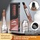2 PCS Angled Eyebrow Pencil, Upgraded Long-Lasting Waterproof and Smudge-Proof Eyebrow Pencil, Liquid Eyebrow Brush, Easy to Create a Natural Eyebrow Shape (04# Chocolate)