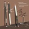 Eyebrow Pencil, Waterproof Professional Makeup Micro Brow Pencil,Eyebrow Pencil Case With Double Head And Eyebrow Brush Ultra Fine Hard Pen Refill