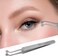 Meibomian Gland Expressor Forceps, Eyelid Gland Blockage Unblocking Physiotherapy Tools, Stainless Steel Eyelid Massage Tweezers-Round Tip for Men Women(Silver)