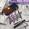 Professional Hair Cutting Scissors, 6.89 inch Barber Scissors Multifunctional Salon Thinning Scissors Straight Shears Tools for Mother Father Friends' Christmas Gift, Purple