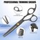 Hair Cutting Scissors Shears Set, Professional Haircut Scissors with Thinning Shears, Stainless Steel Barber Scissors for Men, Women, Kids, Salon &amp; Home Use